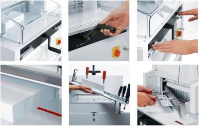 Полуавтоматический гильотинный резак IDEAL 4815