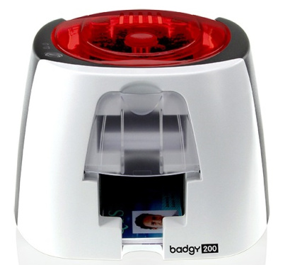 Принтер Evolis Badgy200 комплект печати малыми тиражами