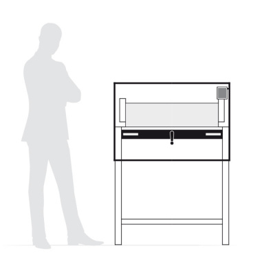 Программируемый резак гильотинного IDEAL 6655